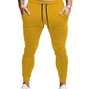 Men's Slim Jogger Pants Tapered Gym Running Workou